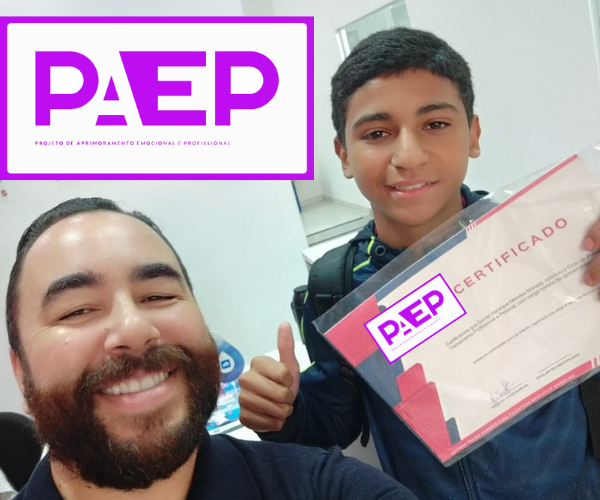 Entrega de certificado PAEP Bauru